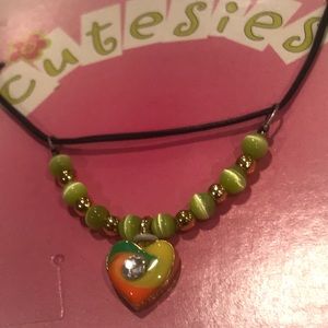 Earth Ties Heart Necklace